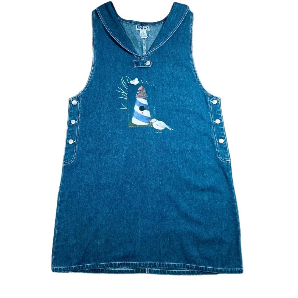 Vintage Haik's Denim Sailor Dress